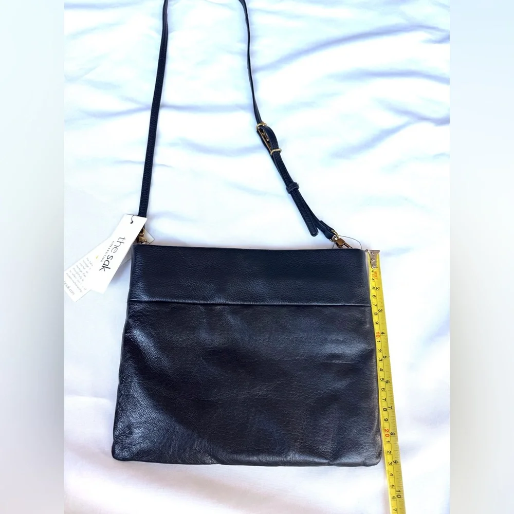 NWT The Sak Tomboy Crossbody Bag w Detachable Adjustable Strap Midnight Black - Picture 10 of 12